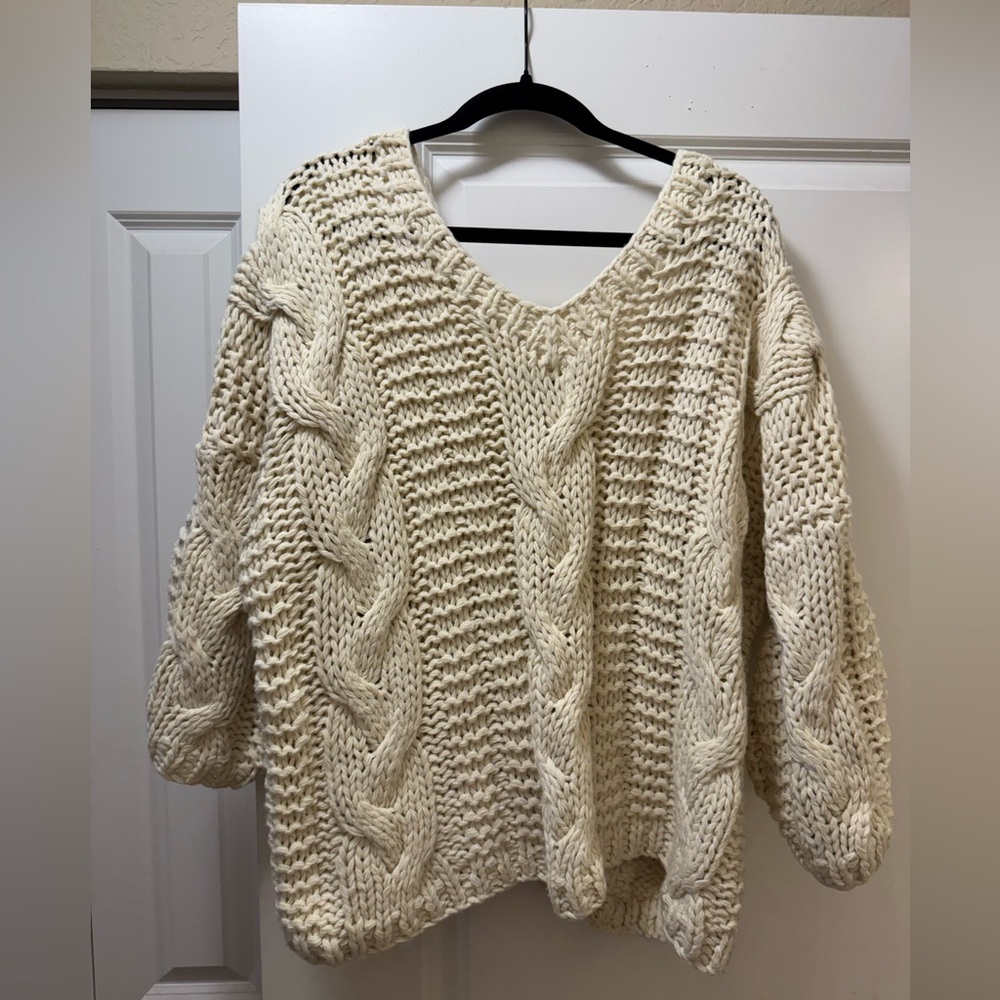 Oversized Knit Sweater